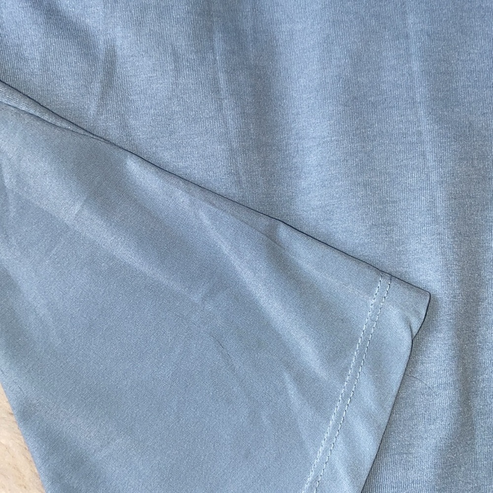 Nike arctic blue tank top athletic shirt racerback seamless mesh elastika small - Picture 16 of 16